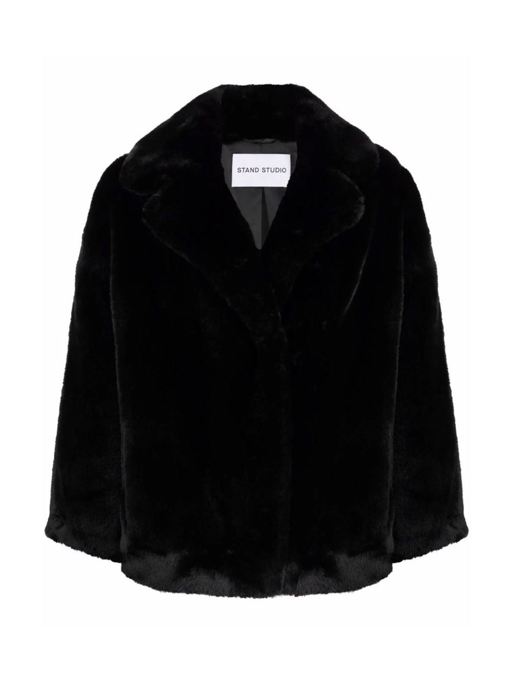STAND STUDIO Faux-fur Oversized Coat